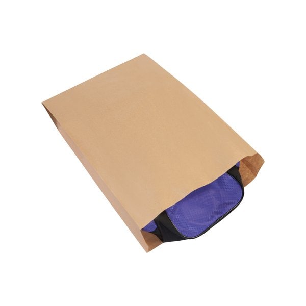Bsc Preferred 17 x 4 x 24'' Kraft Gusseted Merchandise Bags, 500PK BUY00018851 - main